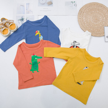 Ежедневна детска блуза за момчета с щампа - няколко цвята