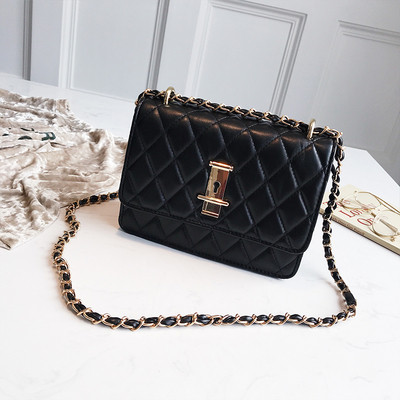 Geanta de dama eleganta cu inchidere metalica in trei culori