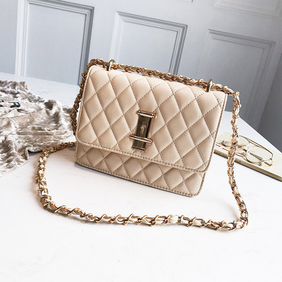 Geanta de dama eleganta cu inchidere metalica in trei culori