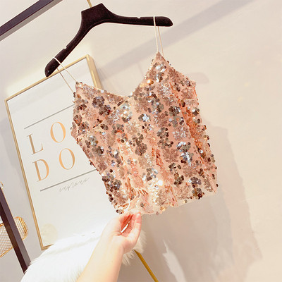 Maieu modern de dama cu paiete in mai multe culori