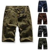 Pantaloni scurți moderni pentru bărbați cu buzunare în cinci culori
