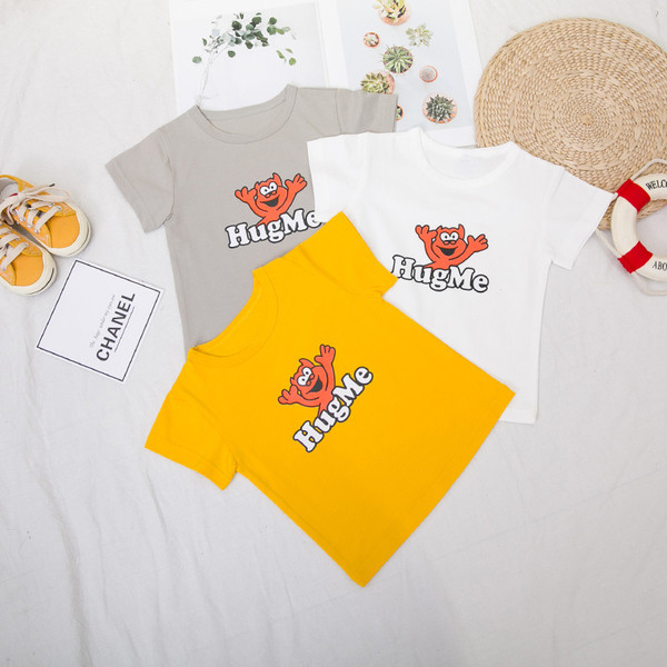 Model nou de tricou pentru copii de zi cu zi cu aplicatie pentru baieti