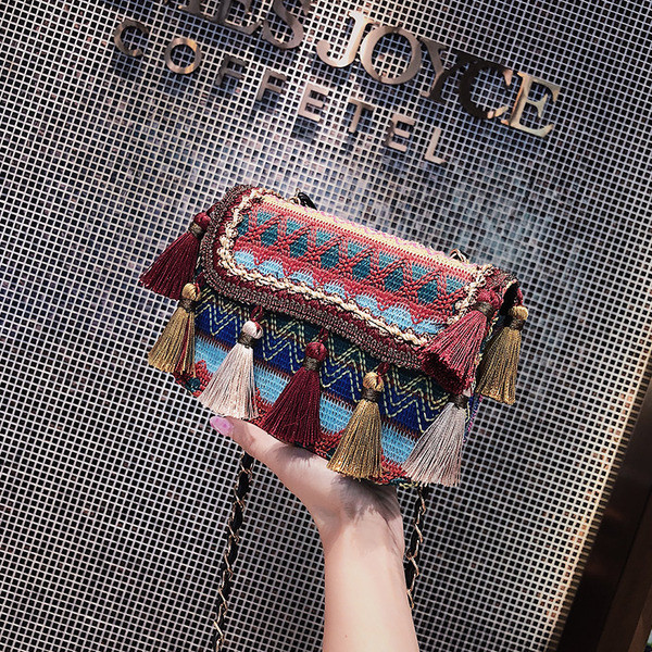 Geanta de dama cu maner lung in doua culori