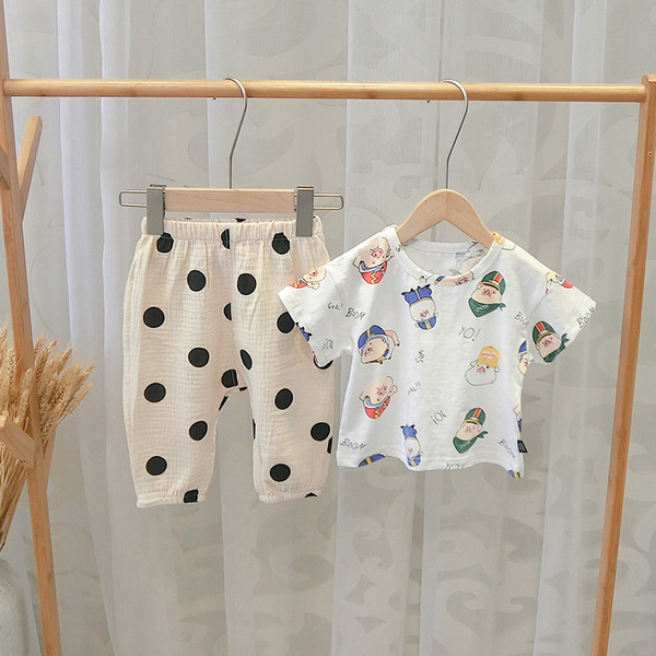 Pantaloni copii la modă cu buline în mai multe culori pentru fete