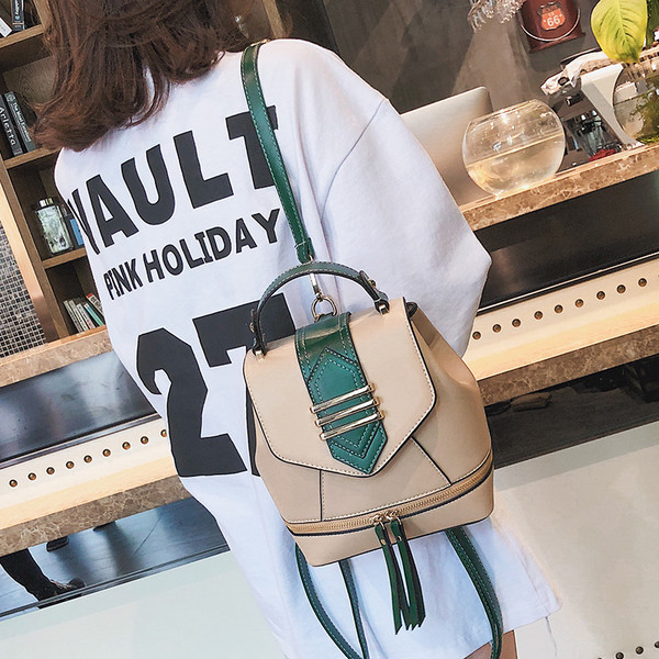 Rucsac de damă cu fermoar în patru culori