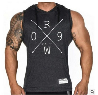 Maieu barbatesc cu imprimeu si gluga in mai multe culori