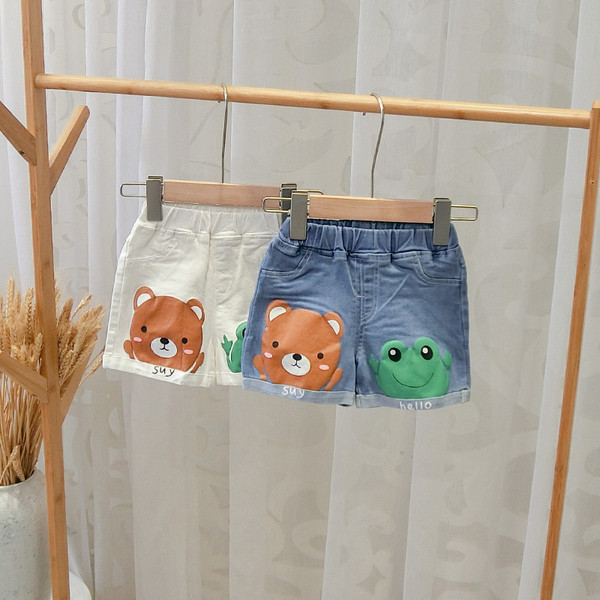 Model nou de pantaloni scurți pentru băieți cu imprimeu