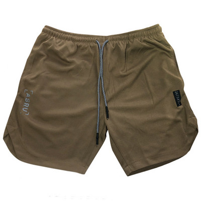 Pantaloni scurti sport barbati cu talie elastica in mai multe culori