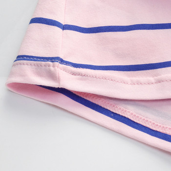 Актуална детска тениска в розов цвят за момичета