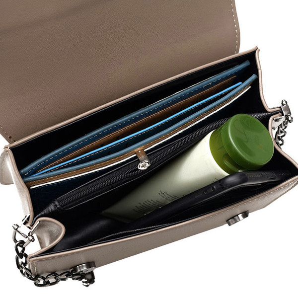 Geanta de dama cu element de fermoar in mai multe culori