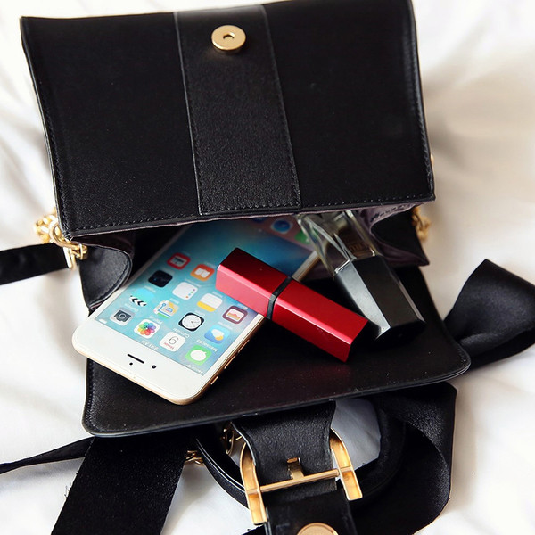 Geanta dama cu panglica in mai multe culori