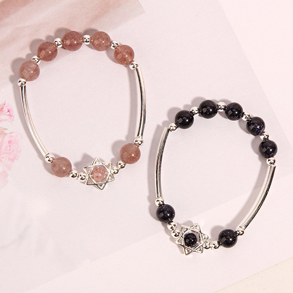 Bratara de zi cu zi pentru femei cu margele - in doua culori