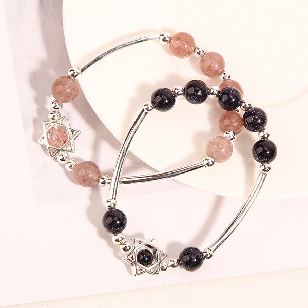 Bratara de zi cu zi pentru femei cu margele - in doua culori