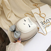 Geanta dama cu lant metalic - doua modele