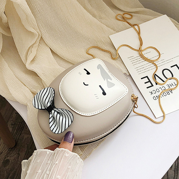 Geanta dama cu lant metalic - doua modele