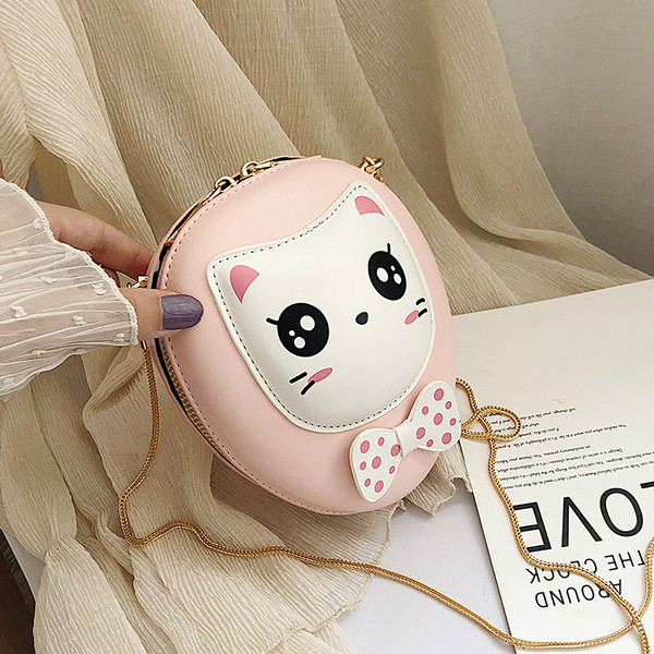 Geanta dama cu lant metalic - doua modele