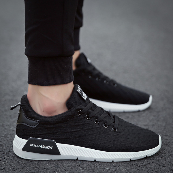 Ανδρικά  casual αθλητικά παπούτσια  σε μαύρο και γκρι χρώμα