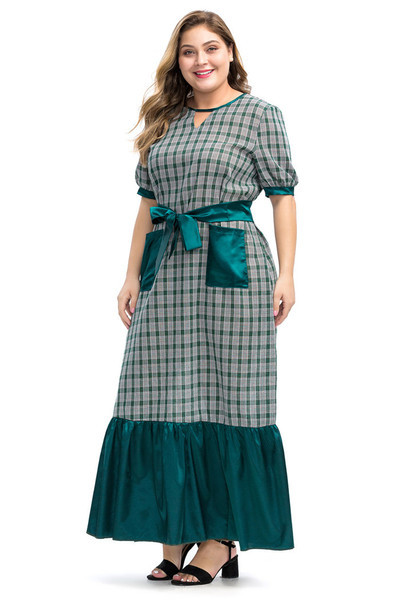 Rochie eleganta de dama cu maneci 3/4 de culoare verde