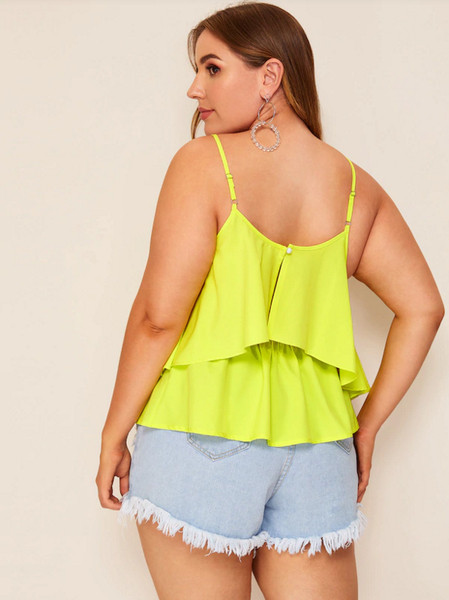 Maieu elegant pentru femei, de culoare neon, de la XL la 4XL