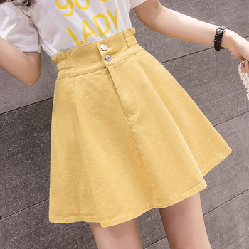 Fusta casual dama in mai multe culori - model suparat