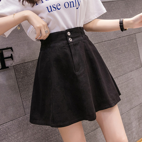 Fusta casual dama in mai multe culori - model suparat