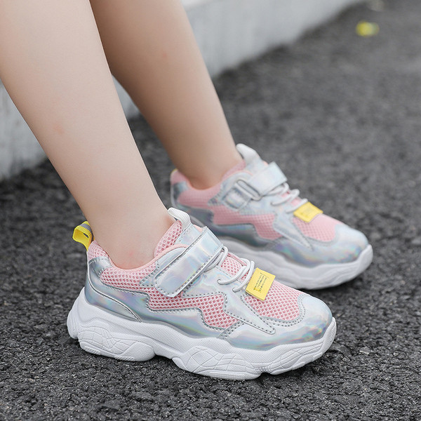 Adidași sport pentru copii pentru fete - în trei culori