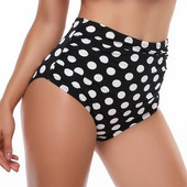 Дамски долнище на бански костюм с висока талия в няколко цвята