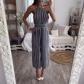 Salopeta dama in dungi cu lungimea 9/10