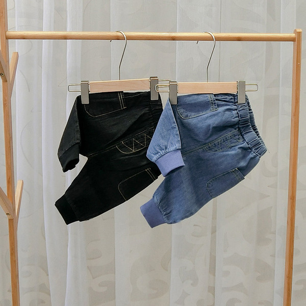 Model nou de blugi pentru copii pentru baieti - albastru si negru