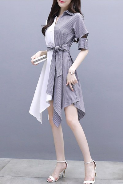 Model modern de fustă în carouri de damă croiată