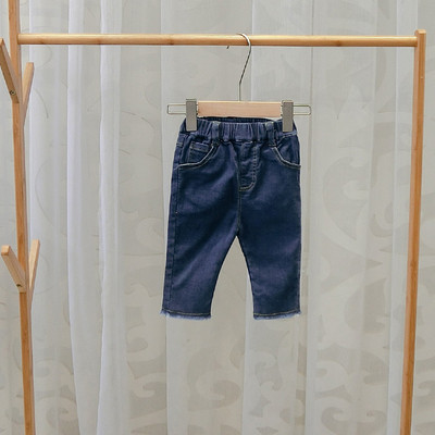 Blugi moderni pentru copii pentru baieti in negru si albastru