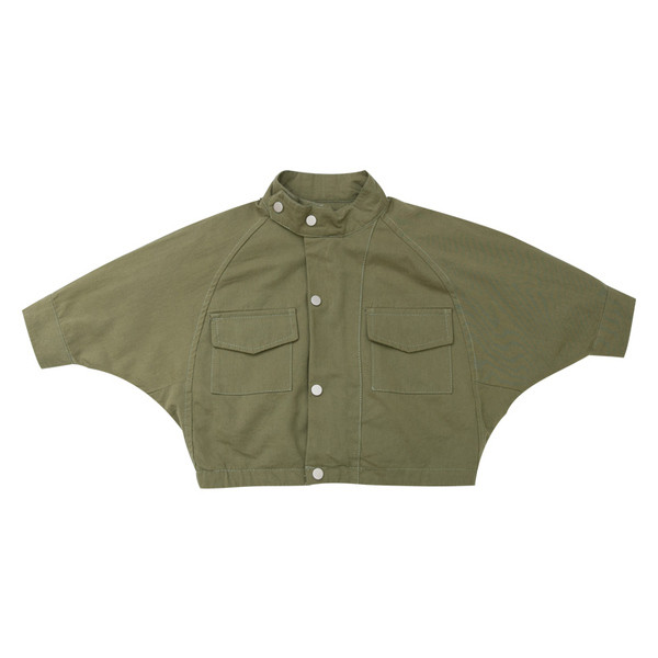 Geaca moderna pentru copii pentru baieti in galben si verde