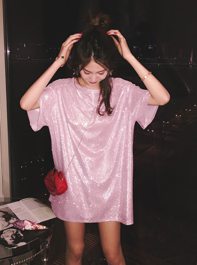 Rochie de dama moderna in trei culori - model drept