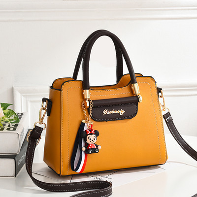 Geanta de dama din piele cu manere lungi si scurte in mai multe culori