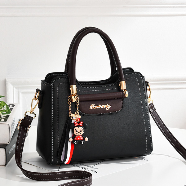 Geanta de dama din piele cu manere lungi si scurte in mai multe culori