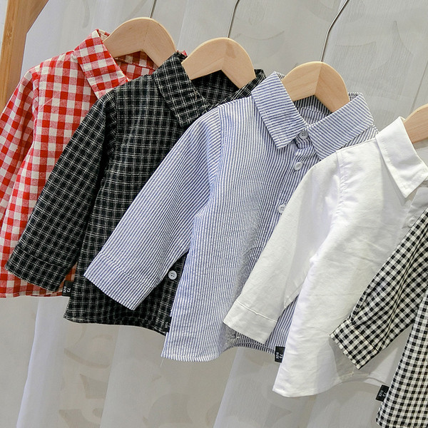 Cămașă modernă pentru copii pentru băieți - mai multe culori