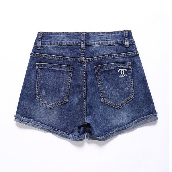 Pantaloni scurți casual de damă în două culori cu talie standard