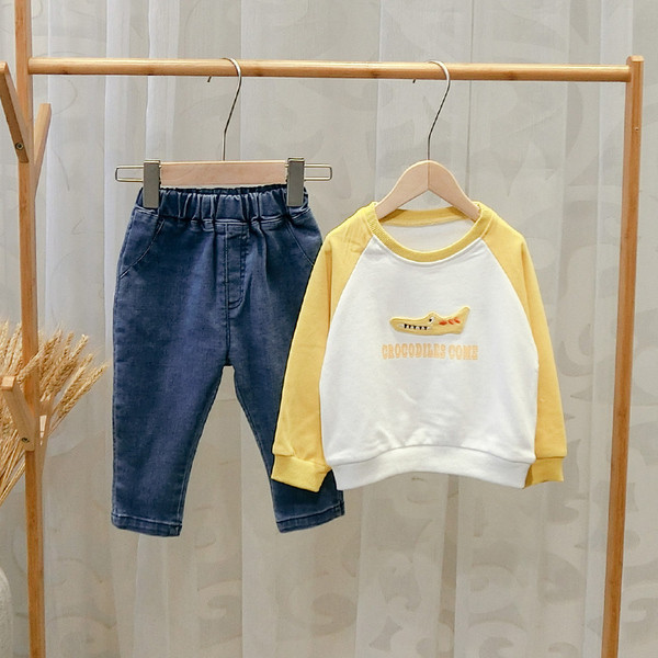 Bluză casual pentru copii pentru băieți - trei culori