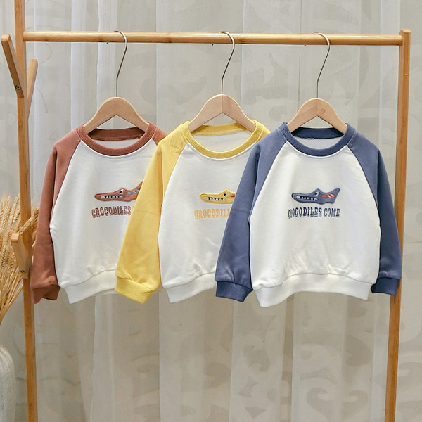 Bluză casual pentru copii pentru băieți - trei culori