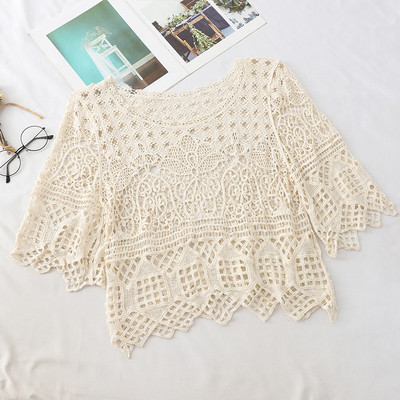 Bluză scurtă de damă modernă în diferite culori