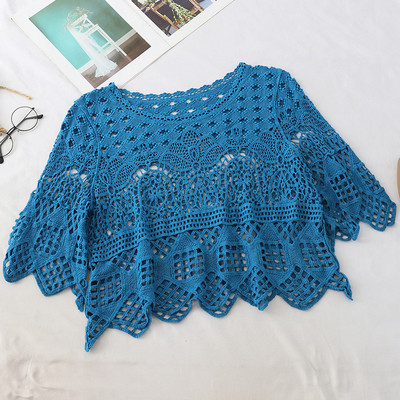 Bluză scurtă de damă modernă în diferite culori