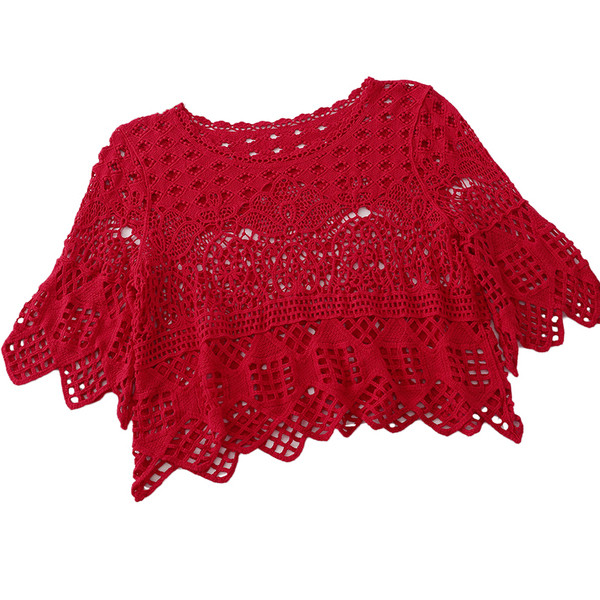 Bluză scurtă de damă modernă în diferite culori