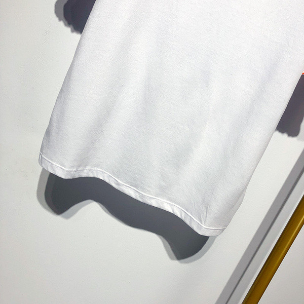 Tricou alb cu maneca scurta cu broderie