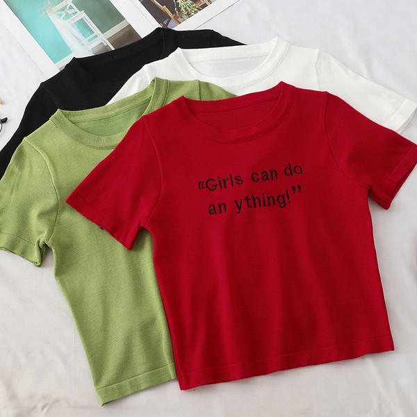 Tricou casual dama cu inscriptie in patru culori