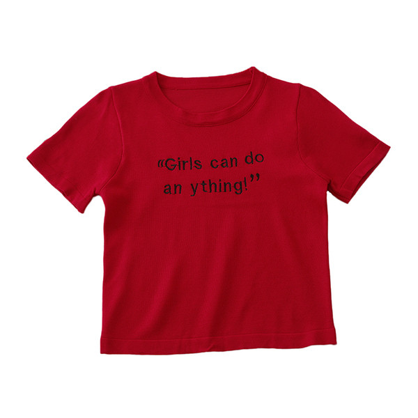 Tricou casual dama cu inscriptie in patru culori