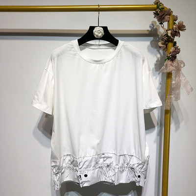 Tricou dama cu decolteu oval si maneci scurte in trei culori