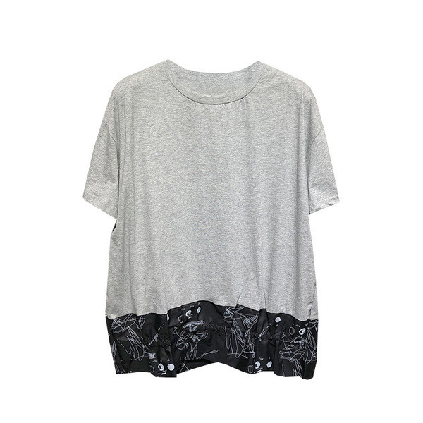 Tricou dama cu decolteu oval si maneci scurte in trei culori