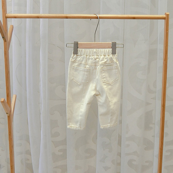 Pantaloni copii moderni pentru baieti cu nasturi