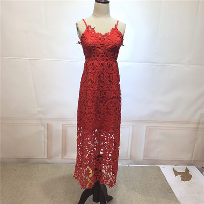 Rochie de dama din dantela cu bretele subtiri in mai multe culori