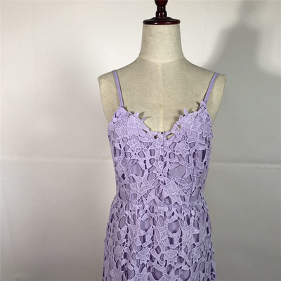 Rochie de dama din dantela cu bretele subtiri in mai multe culori